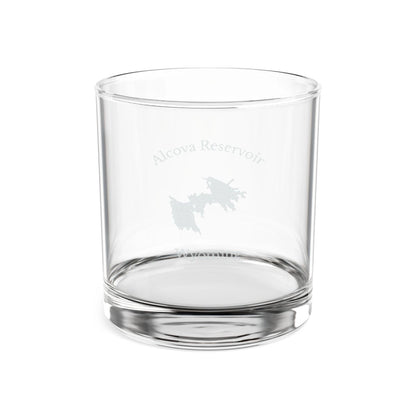 Wyoming  Alcova  Reservoir  Engraved  Whiskey  Glass  other  position  view  from  front  10.5oz.webp