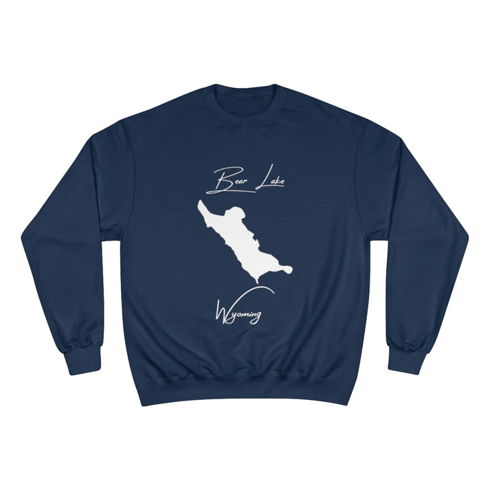Wyoming  Bear  Lake  Sweatshirt  front  position  view  from  front  navy.webp