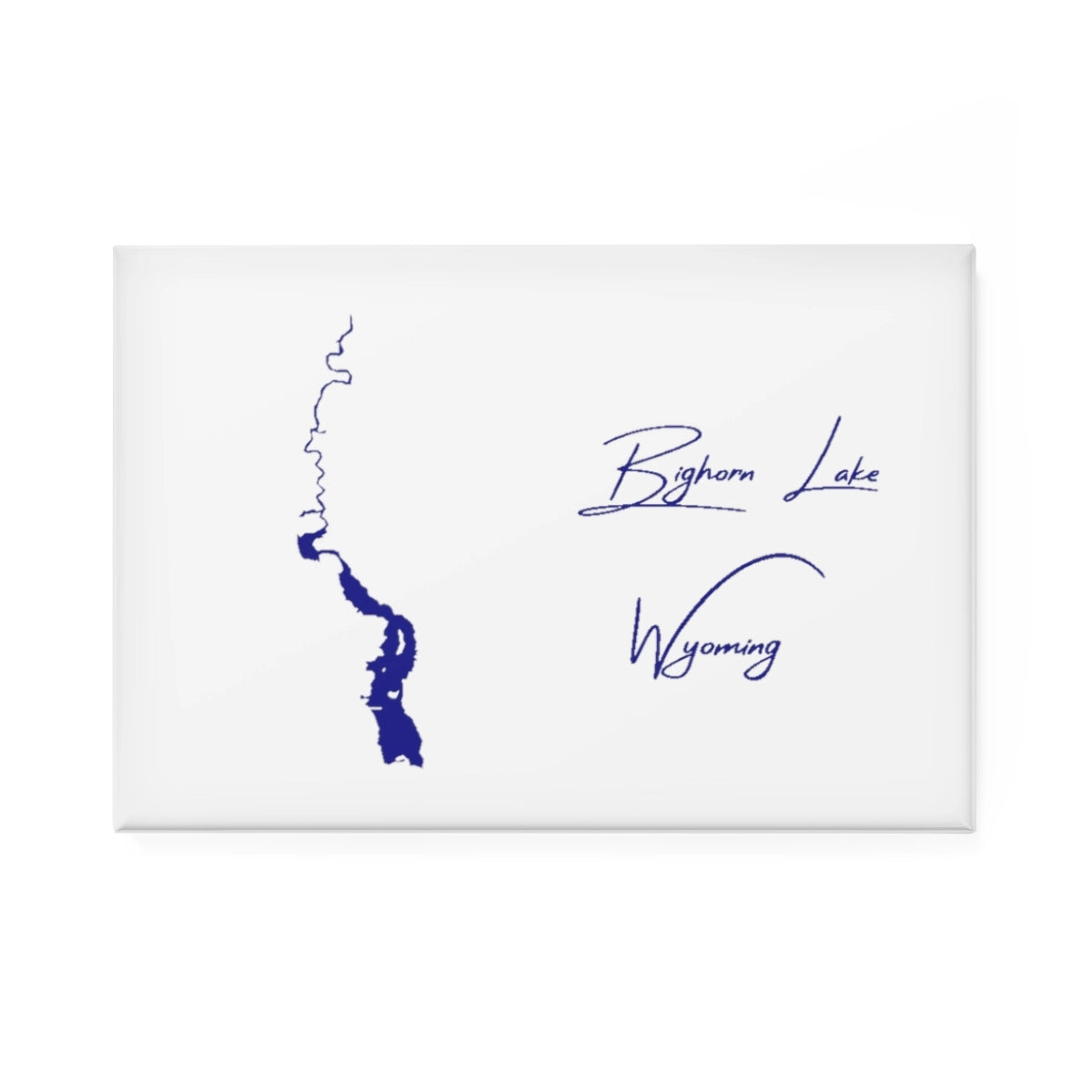 Wyoming  Bighorn  Lake  Magnet  front  position  view  from  front  2  x  3.webp