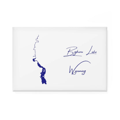Wyoming  Bighorn  Lake  Magnet  front  position  view  from  front  2  x  3.webp
