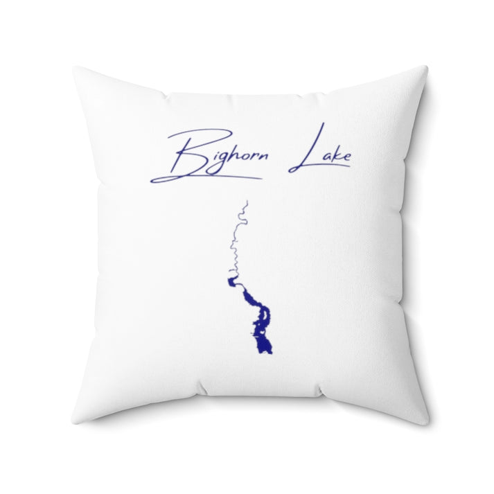 Wyoming  Bighorn  Lake  Pillow  front  position  view  from  front  20  x  20.webp