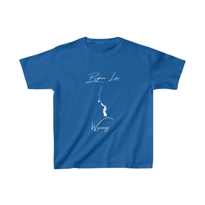 Wyoming  Bighorn  Lake  Youth  T-shirt  front  position  view  from  front  royal.webp