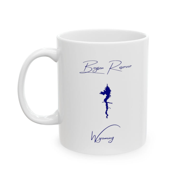 Wyoming  Boysen  Reservoir  Ceramic  Mug  other  position  view  from  left  11oz.webp