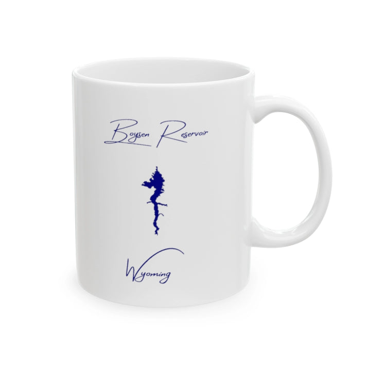 Wyoming  Boysen  Reservoir  Ceramic  Mug  other  position  view  from  right  11oz.webp