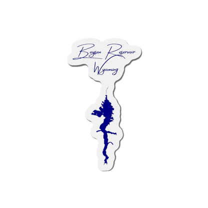 Wyoming  Boysen  Reservoir  Die  Cut  Magnet  front  position  view  from  front  4  x  4.webp