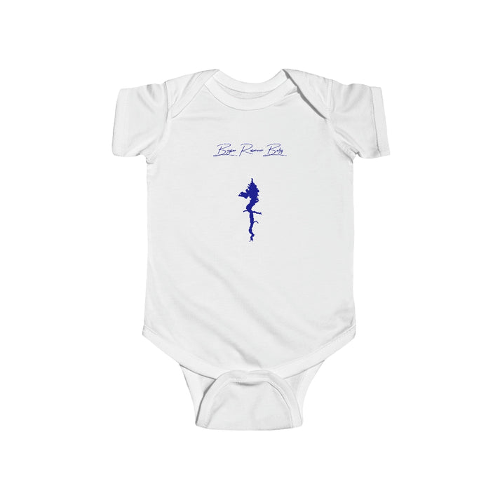Wyoming  Boysen  Reservoir  Onesie  front  position  view  from  front  white.webp