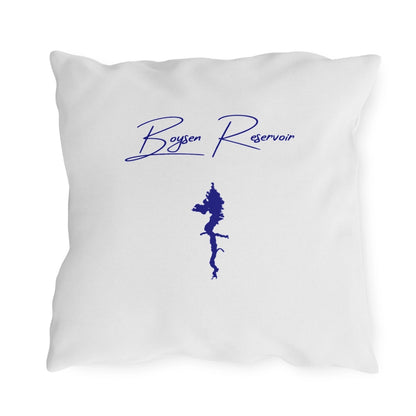 Wyoming  Boysen  Reservoir  Outdoor  Pillow  back  position  view  from  back  18  x  18.webp