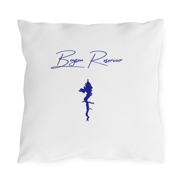 Wyoming  Boysen  Reservoir  Outdoor  Pillow  front  position  view  from  front  16  x  16.webp