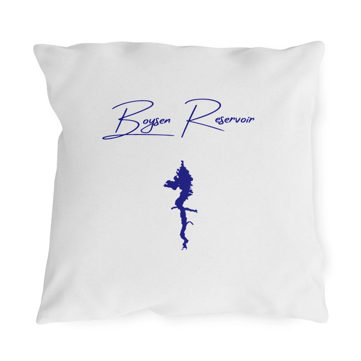 Wyoming  Boysen  Reservoir  Outdoor  Pillow  front  position  view  from  front  18  x  18.webp