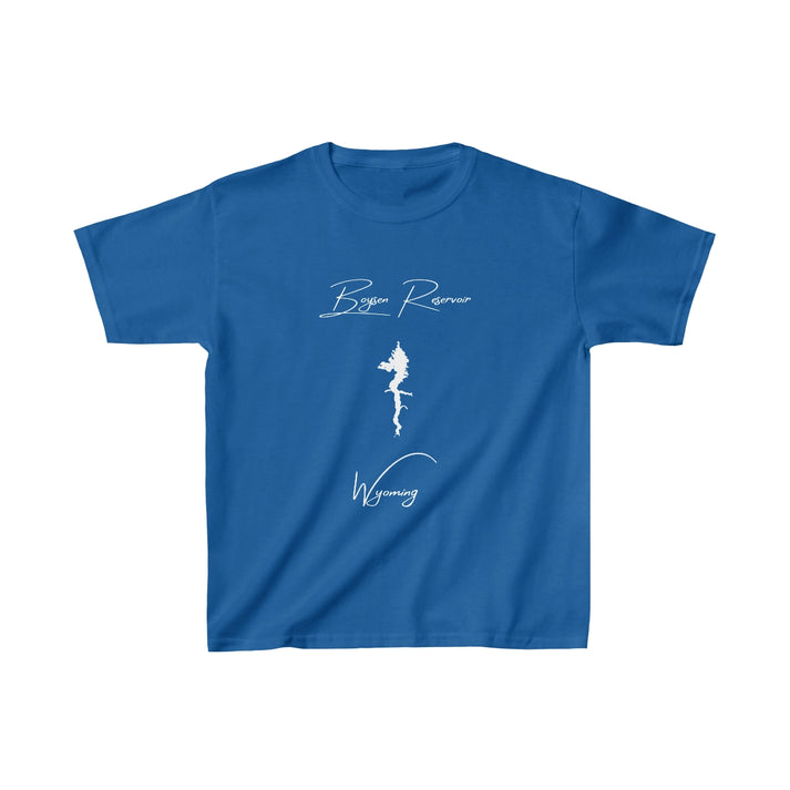 Wyoming  Boysen  Reservoir  Youth  T-shirt  front  position  view  from  front  royal.webp