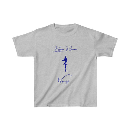 Wyoming  Boysen  Reservoir  Youth  T-shirt  front  position  view  from  front  sport  grey.webp