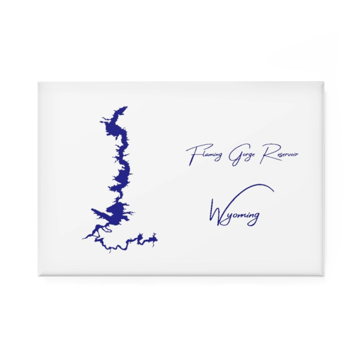 Wyoming  Flaming  Gorge  Reservoir  Magnet  front  position  view  from  front  2  x  3.webp