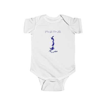 Wyoming  Flaming  Gorge  Reservoir  Onesie  front  position  view  from  front  white.webp