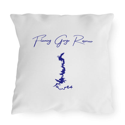 Wyoming  Flaming  Gorge  Reservoir  Outdoor  Pillow  front  position  view  from  front  20  x  20.webp