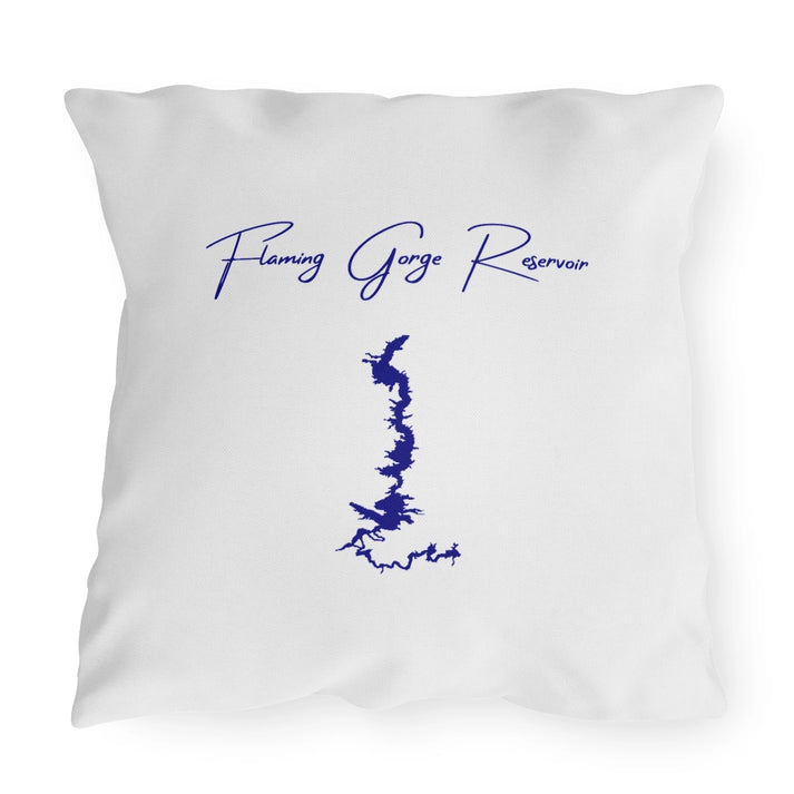 Wyoming  Flaming  Gorge  Reservoir  Outdoor  Pillow  front  position  view  from  front  20  x  20.webp