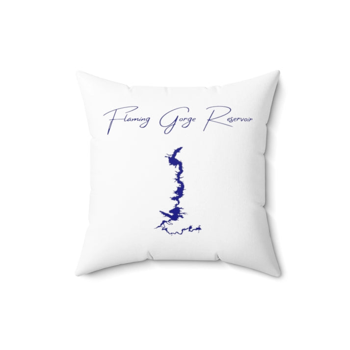 Wyoming  Flaming  Gorge  Reservoir  Pillow  front  position  view  from  back  16  x  16.webp