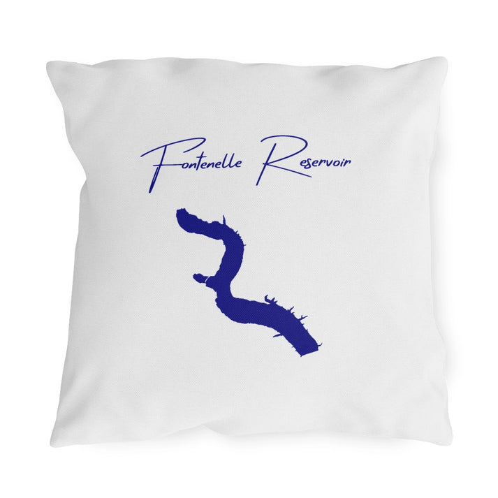 Wyoming  Fontenelle  Reservoir  Outdoor  Pillow  front  position  view  from  front  18  x  18.webp