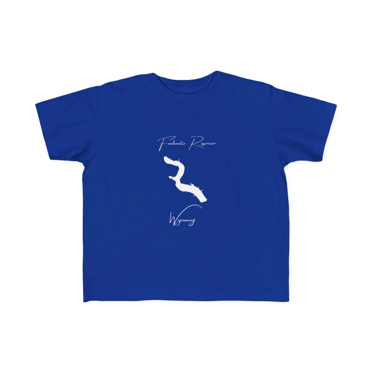 Wyoming  Fontenelle  Reservoir  Toddler  T-shirt  front  position  view  from  front  royal.webp