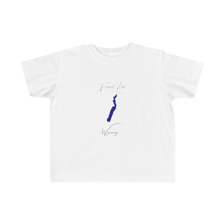 Wyoming  Fremont  Lake  Toddler  T-shirt  front  position  view  from  front  white.webp