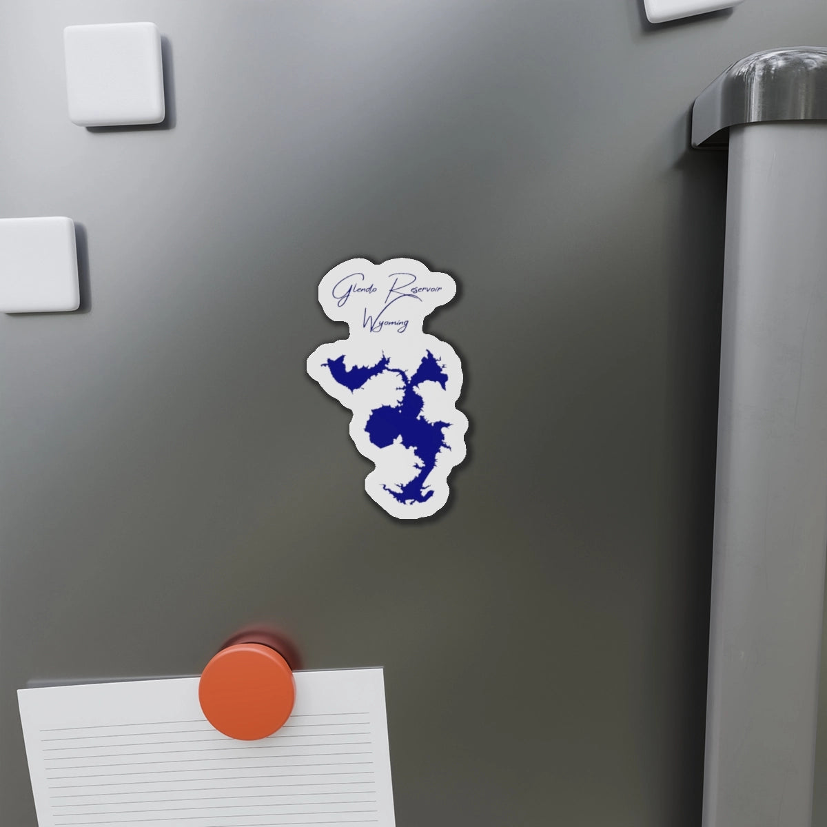 Wyoming  Glendo  Reservoir  Die  Cut  Magnet  front  position  view  from  context-1  4  x  4.webp