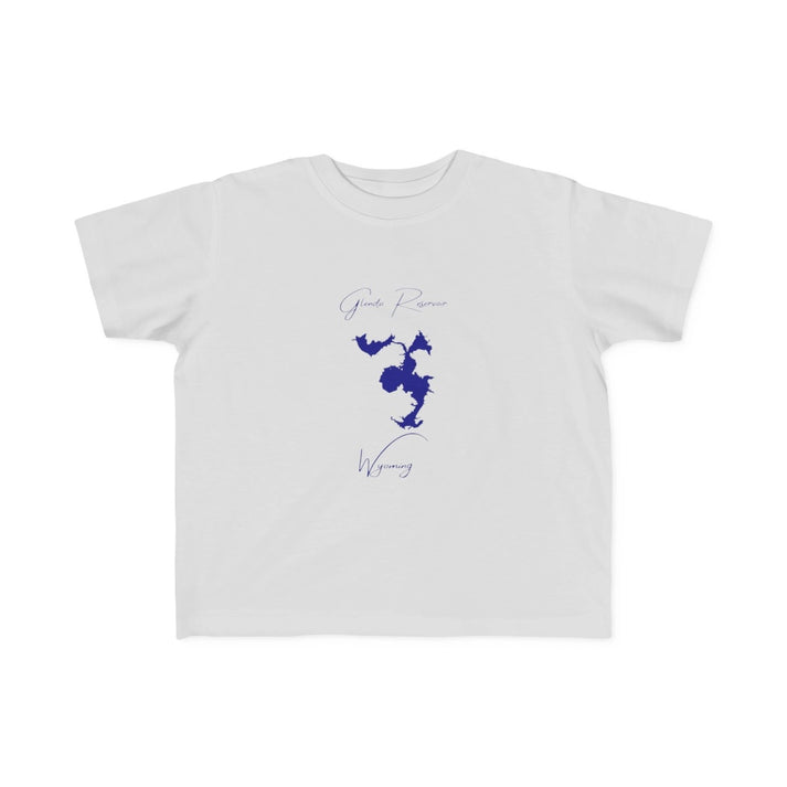 Wyoming  Glendo  Reservoir  Toddler  T-shirt  front  position  view  from  front  silver.webp