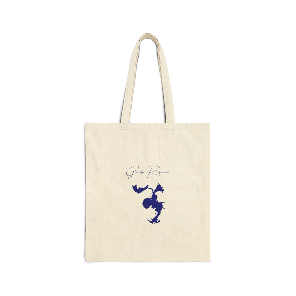 Wyoming  Glendo  Reservoir  Tote  Bag  front  position  view  from  front  15  x  16.webp