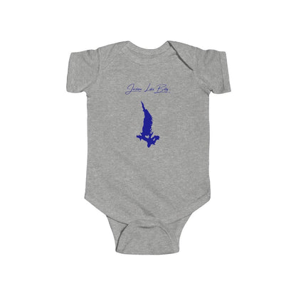 Wyoming  Jackson  Lake  Onesie  front  position  view  from  front  heather.webp