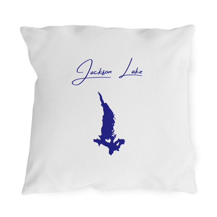 Wyoming  Jackson  Lake  Outdoor  Pillow  front  position  view  from  front  18  x  18.webp