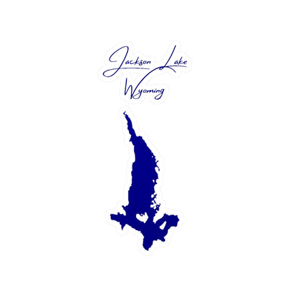 Wyoming  Jackson  Lake  Vinyl  Decal  other  position  view  from  front  4  x  6.webp