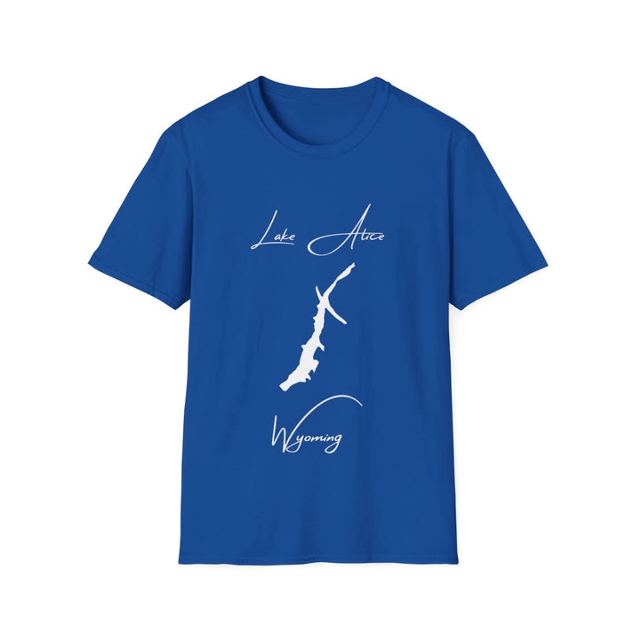 Wyoming  Lake  Alice  T-shirt  front  position  view  from  front  royal.webp