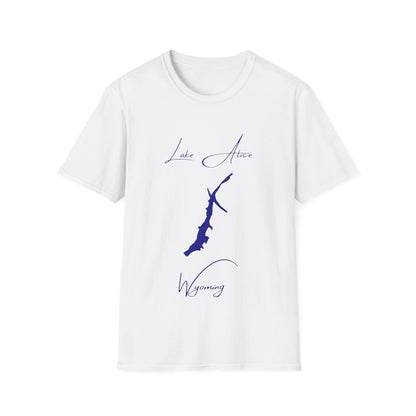 Wyoming  Lake  Alice  T-shirt  front  position  view  from  front  white.webp