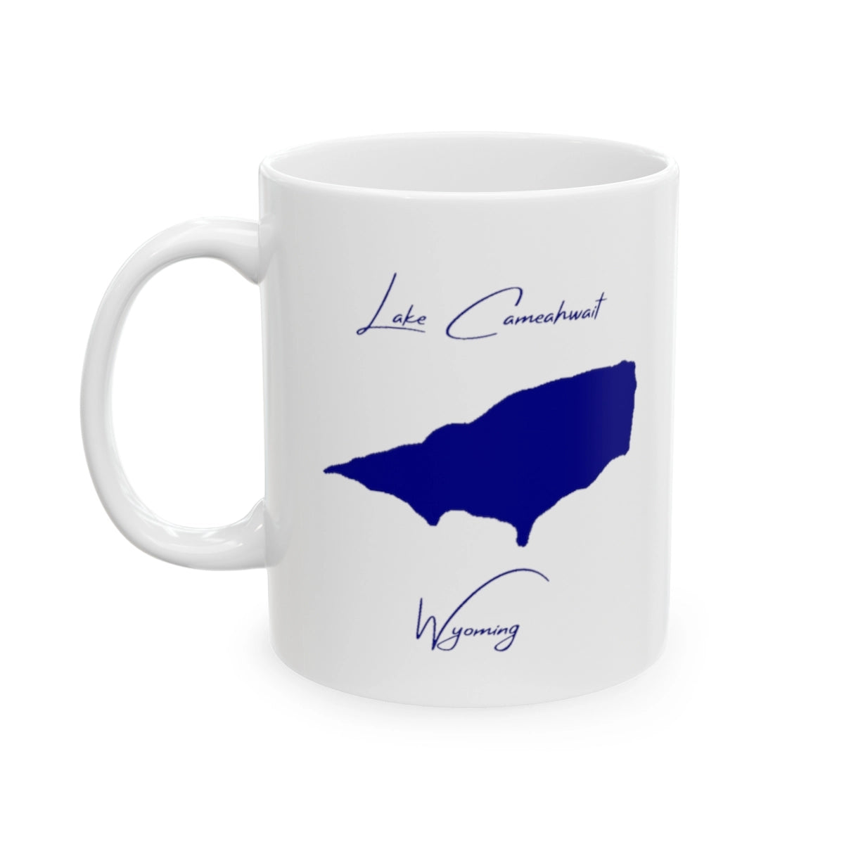 Wyoming  Lake  Cameahwait  Ceramic  Mug  other  position  view  from  left  11oz.webp