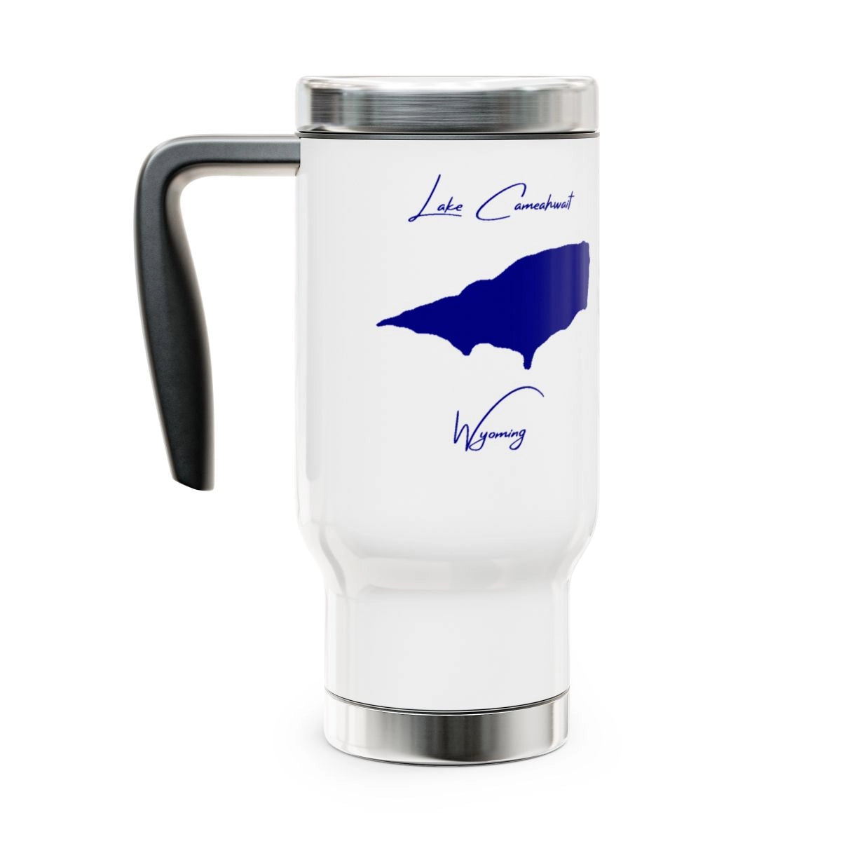 Wyoming  Lake  Cameahwait  Travel  Mug  other  position  view  from  left  14oz.webp