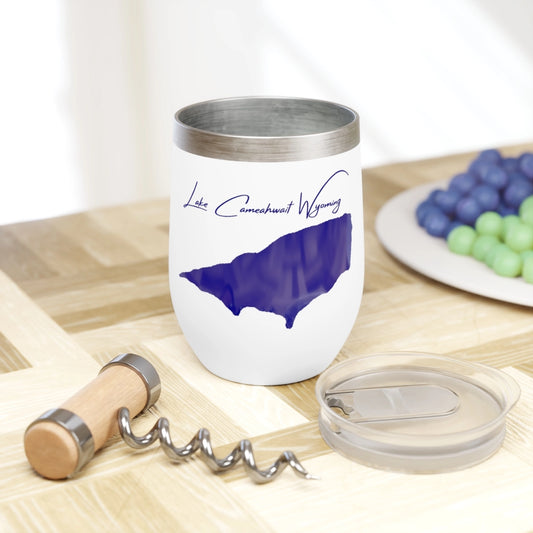 Wyoming  Lake  Cameahwait  Wine  Tumbler  other  position  view  from  context  white.webp