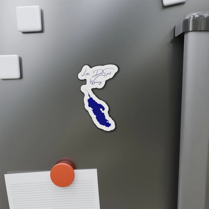 Wyoming  Lake  DeSmet  Die  Cut  Magnet  front  position  view  from  context-1  4  x  4.webp