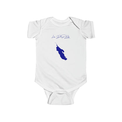 Wyoming  Lake  DeSmet  Onesie  front  position  view  from  front  white.webp