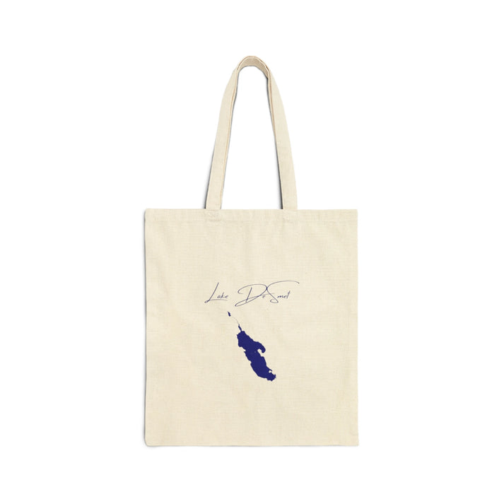 Wyoming  Lake  DeSmet  Tote  Bag  back  position  view  from  back  15  x  16.webp