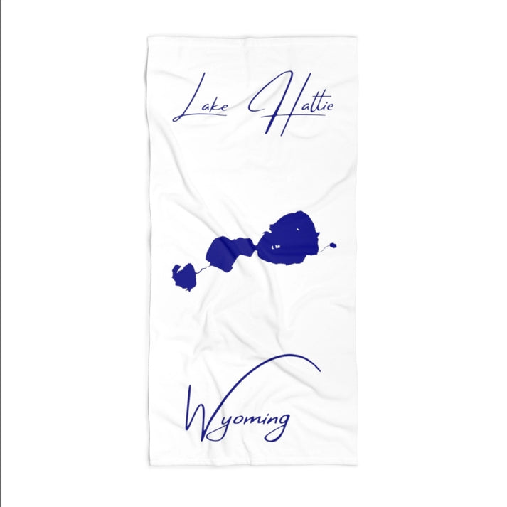 Wyoming  Lake  Hattie  Beach  Towel  front  position  view  from  front  36  x  72.webp