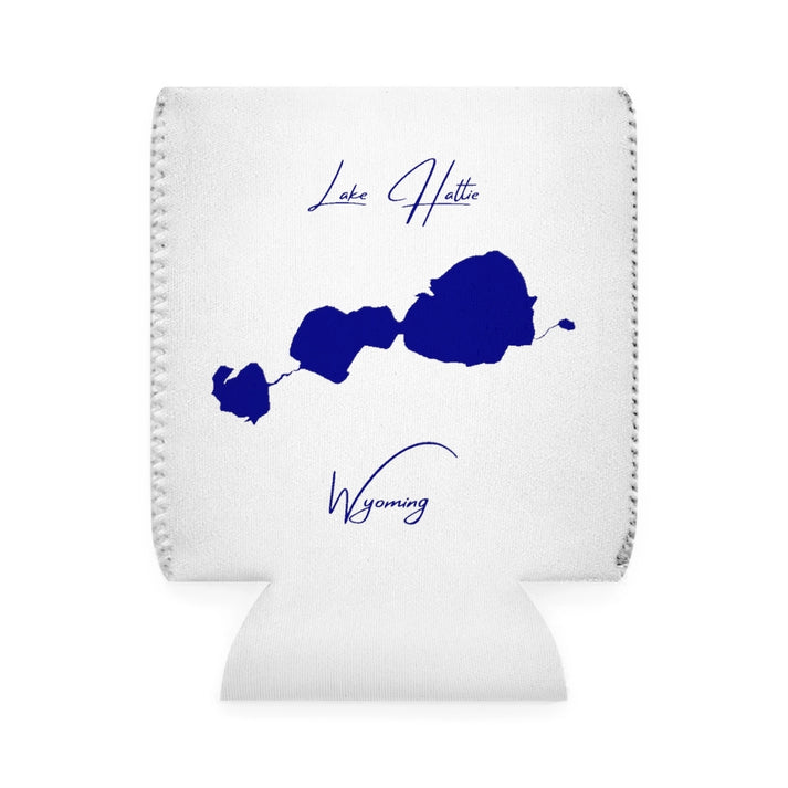 Wyoming  Lake  Hattie  Can  Koozie  front  position  view  from  front-1  white.webp