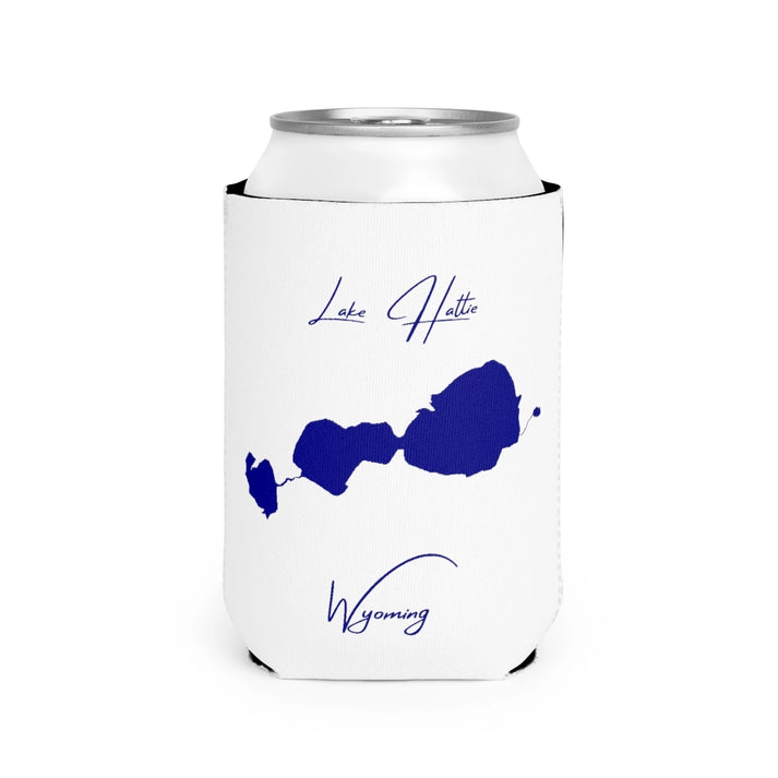 Wyoming  Lake  Hattie  Can  Koozie  front  position  view  from  front-2  white.webp