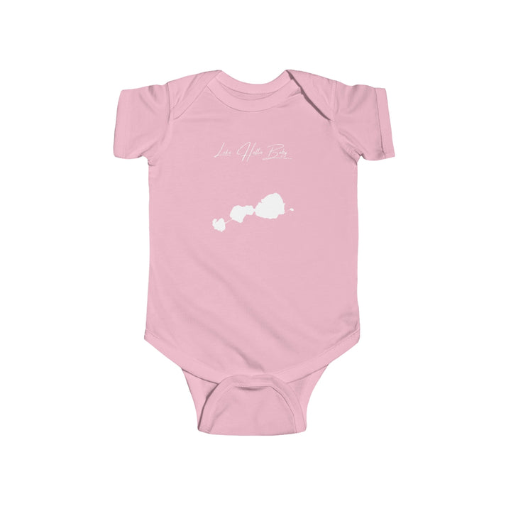 Wyoming  Lake  Hattie  Onesie  front  position  view  from  front  pink.webp