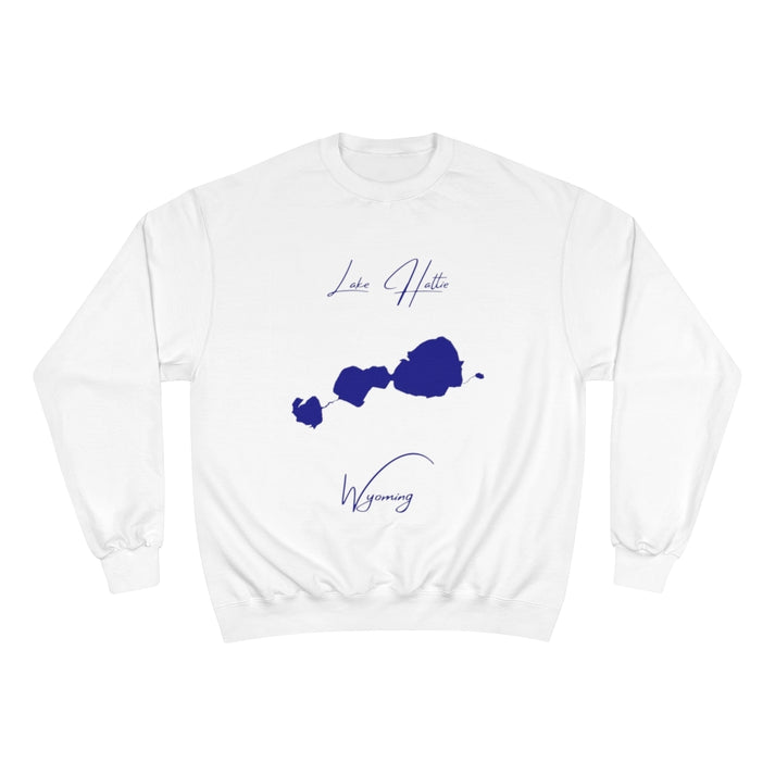 Wyoming  Lake  Hattie  Sweatshirt  front  position  view  from  front  white.webp