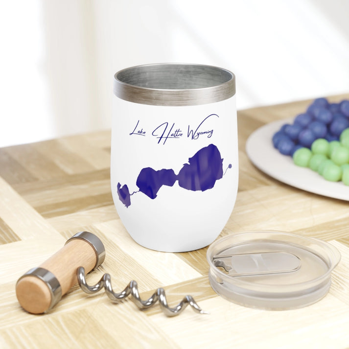 Wyoming  Lake  Hattie  Wine  Tumbler  other  position  view  from  context  white.webp