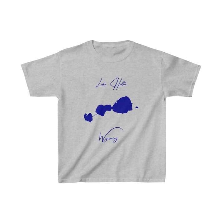 Wyoming  Lake  Hattie  Youth  T-shirt  front  position  view  from  front  sport  grey.webp