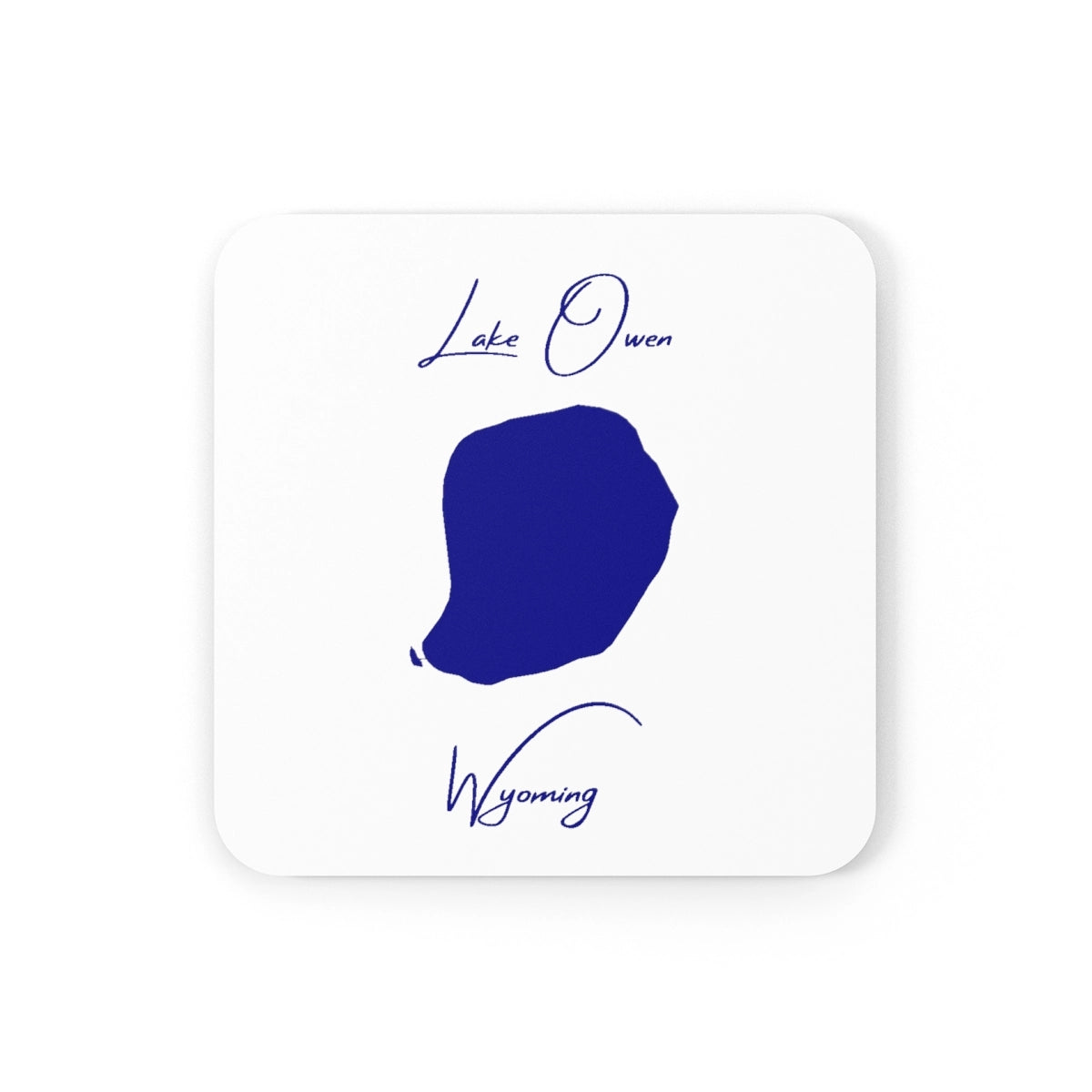 Wyoming  Lake  Owen  Coaster  Set  front  position  view  from  front  3.75  x  3.75.webp