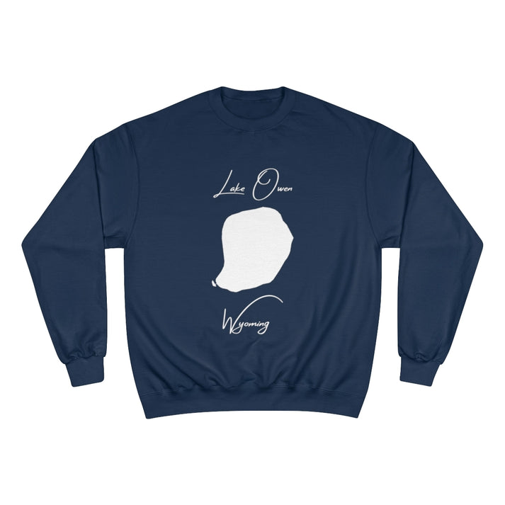 Wyoming  Lake  Owen  Sweatshirt  front  position  view  from  front  navy.webp