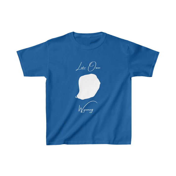 Wyoming  Lake  Owen  Youth  T-shirt  front  position  view  from  front  royal.webp