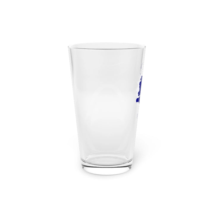 Wyoming  Ocean  Lake  16oz  Pint  Glass  front  position  view  from  left  16oz.webp