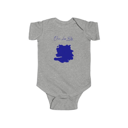 Wyoming  Ocean  Lake  Onesie  front  position  view  from  front  heather.webp