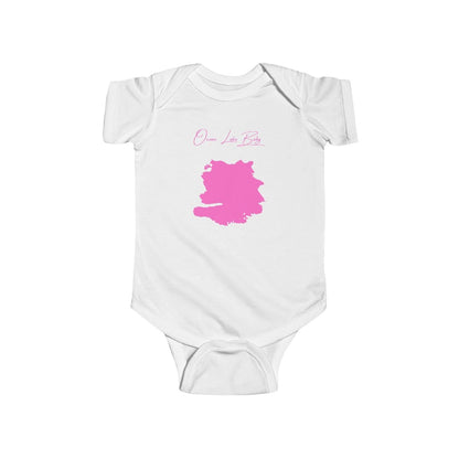 Wyoming  Ocean  Lake  Onesie  front  position  view  from  front  white.webp